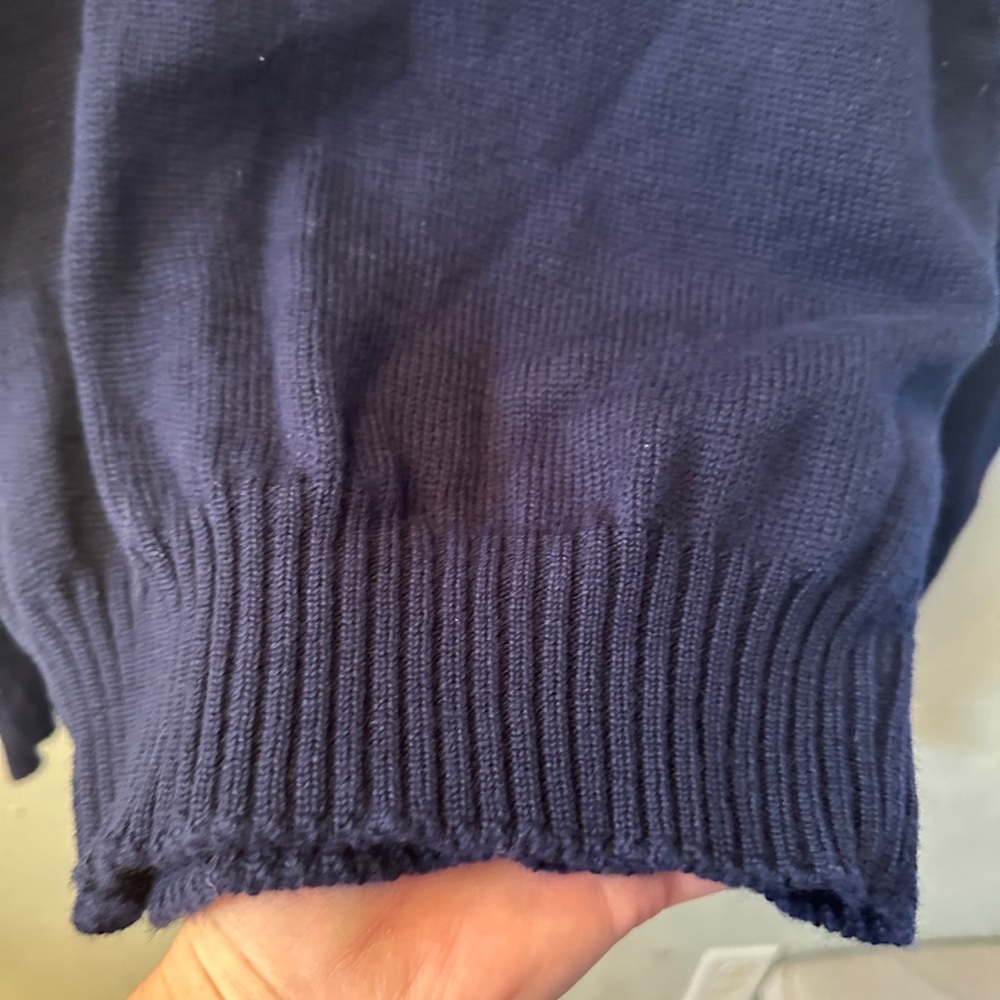 Vintage Pendleton Kids Navy Sweater - Picture 4 of 4